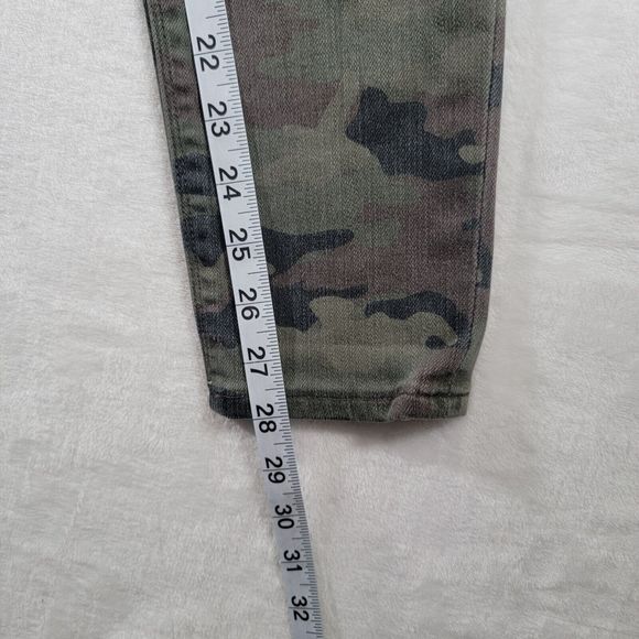 HUDSON Jeans Size 25 Barbara High Waist Super Skinny Ankle in Deployed Camo - Picture 14 of 16